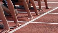 běh start